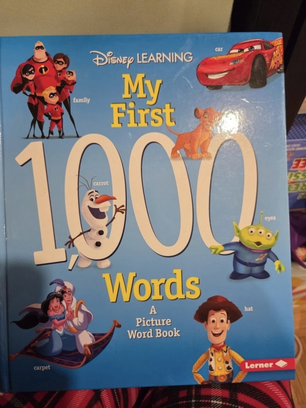 Disney Learning My First 1000 Words Disney Picture Word Book